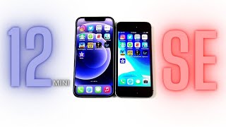 iPhone 12 Mini vs iPhone SE Speed Test