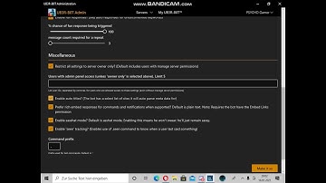 UB3R Bot Admin Panel Tutorial