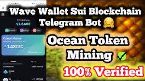 🔥 Earn Free Sui Coins NOW | Wave Wallet Mining & Ocean Coin Mining Update 2024 | Global Channal