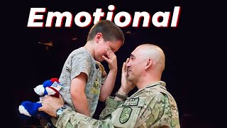 Most emotional soldiers coming home compilation