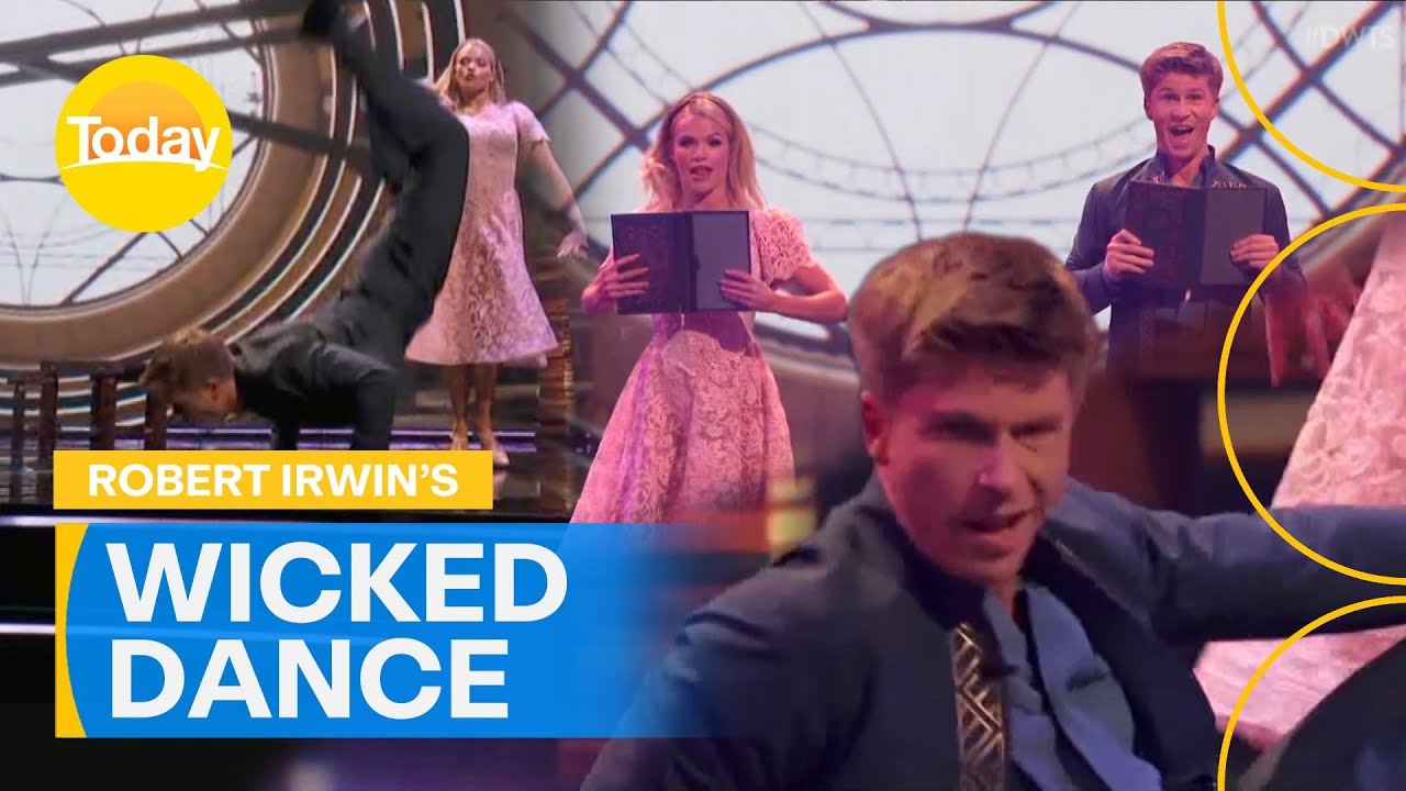 Robert Irwin's 'Wicked' dance moves! | Today Show Australia