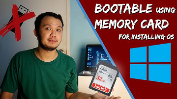 MAKING A BOOTABLE Flash drive/MEMORY CARD || TAGALOG