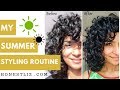 How to Style DRY FRIZZY hair - Pulsing Method!