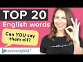 How to Pronounce the MOST Common English Words | Say Them NATURALLY!