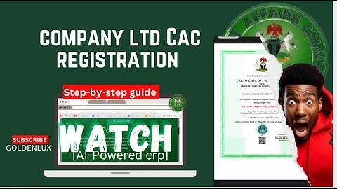Company Ltd CAC Registration in Nigeria 2025/2026