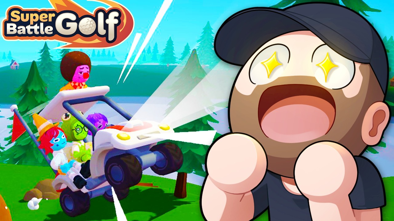 Exploding My Friends in Super Battle Golf!
