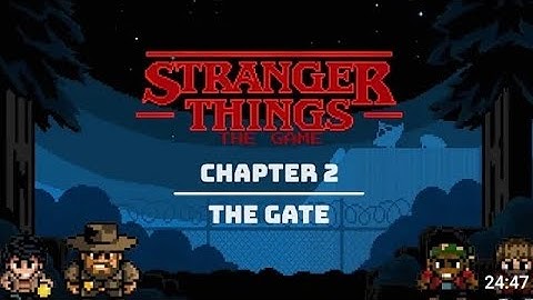 Stranger Things The Game: 1984 🎮 | Chapter 2 – The Gate 