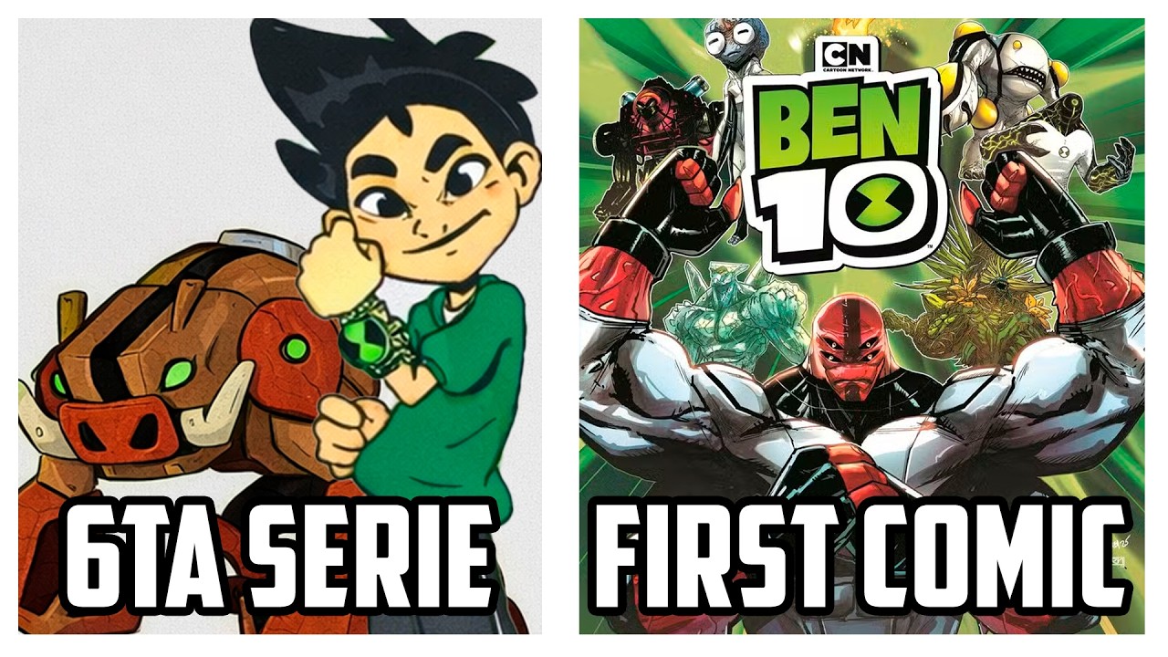 SE FILTRO LA NUEVA SERIE DE BEN 10 Y LOS PRIMEROS CAPITULOS DEL COMIC