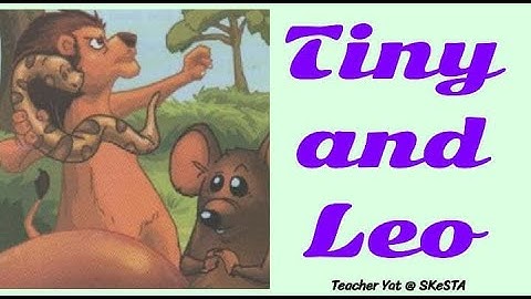 English | Year 4 | Unit 8 : Amazing Animals | Tiny and Leo | Page 88 & 89.