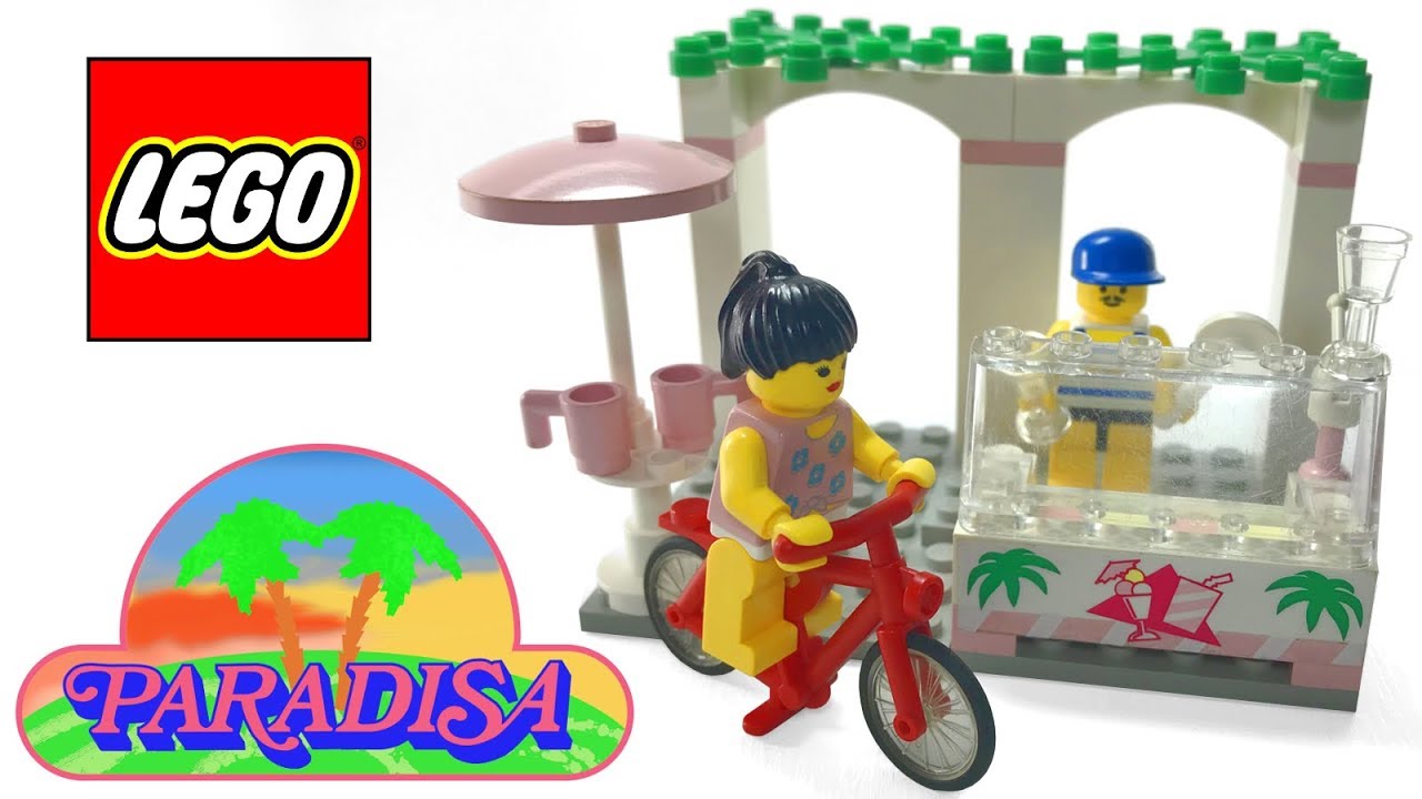 LEGO Paradisa Sidewalk Cafe 6402 Review from 1994