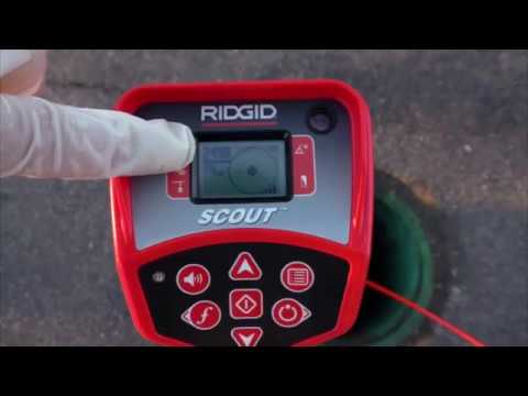 RIDGID Navitrack Scout Sonde Locating Tutorial