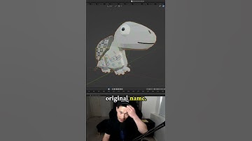 Crafting the Outline - making a 3d game character in Blender - 3.4: Dino Turtle