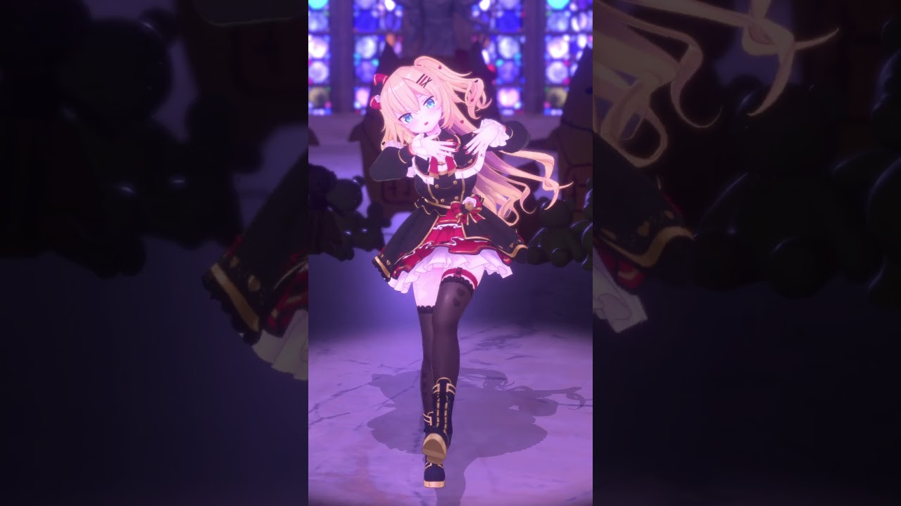 【お人形】めちゃかわいい！ #ドールダンス MMD配布中！【ホロライブ/赤井はあと】