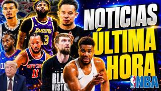Knicks, Trump y el Game 3🚨 Wembanyama💥 Blazers VA POR GIANNIS (Shams)🤯 Kawhi🚓 Brunson🤬 NOTICIAS NBA