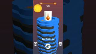 STACK Ball Speed Run: How Fast Can I Crash Through? #shorts #gaming #stackball
