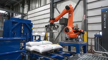 Floradale Robotic Palletizer  |  Advance Millwrights