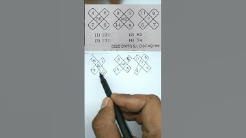 Find missing number #6 #reasoning #math #shorts #ytshort #shorttrick