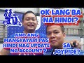 Bakit kailangan mag  update ng joy ride account  at ok lang ba na hindi mag update