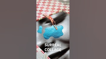 How I create a surreal collage, start to finish ~ 12th June ~ #collage #craft #inspiration