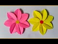 Cara Membuat BUNGA dari Kertas Origami - Kelopak Bunga || paper flower || Hiasan Dinding