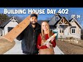 Customizing our kitchen and living room  building a house ep 26