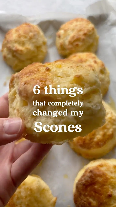 Tips for BIG TALL Scones ππ»ππ»ππ» #baking