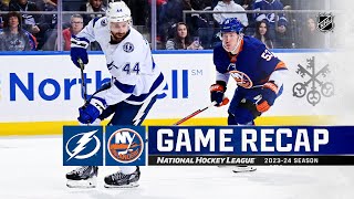 Lightning @ Islanders 2/8 | NHL Highlights 2024