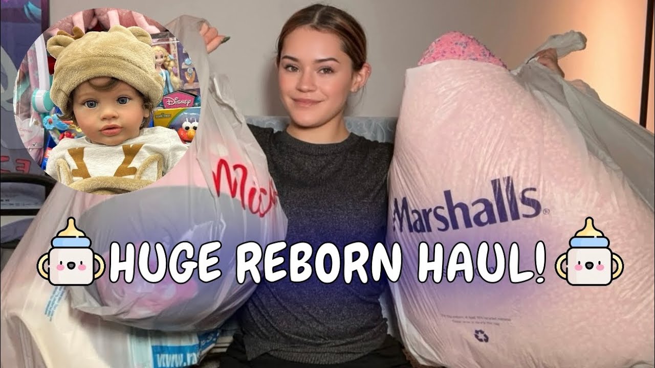 HUGE Reborn Shopping Haul! Toddler Doll Outing + New Finds at Ross, Marshalls, and Michaels🛍️