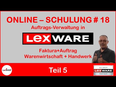 Abschlagrechnungen in #Lexware Faktura, Warenwirtschaft und Handwerk (Teil 5)