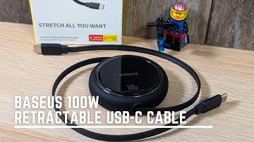 Baseus 100W Retractable USB-C Cable (Full Review)!