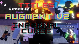 (Code) Infernal Curse | Augment v2 | Stats Trainer | Fire Force Online