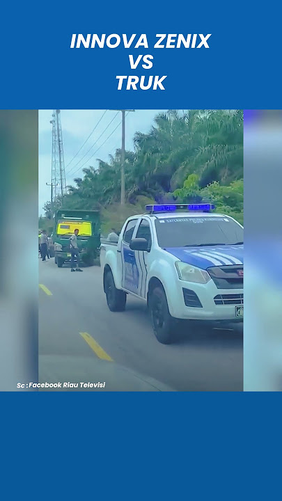 Kecelakaan Mobil Dinas Bupati Kuansing Tabrak Truk, Ini Kronologinya