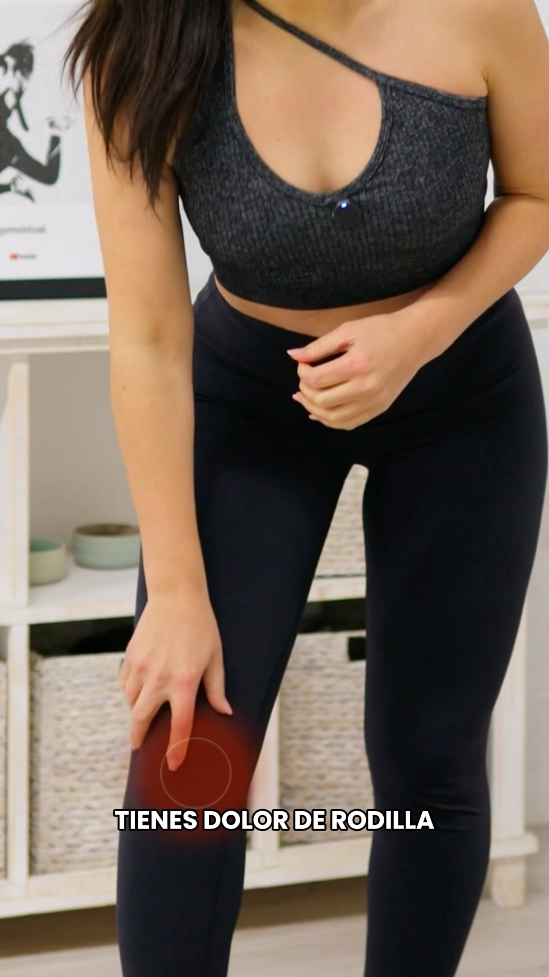 Alivia el dolor de rodilla con este movimiento #dolorderodilla