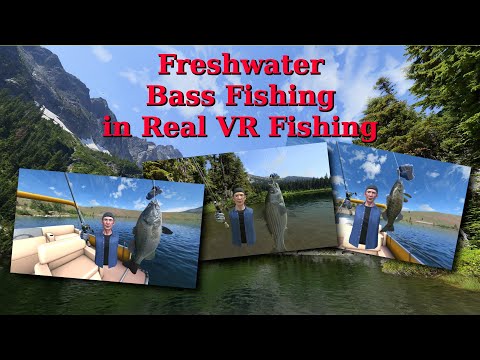 Freshwater Bass Fishing in Real VR Fishing 