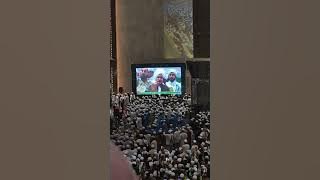 Kedatangan Al habib Umar bin Hafidz di masjid Istiqlal diiringi sholawat mahalul Qiyam