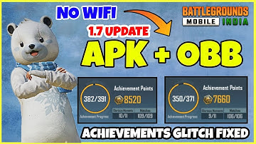 Bgmi 1.7 Update is Here ! Battlegrounds Mobile India Official 1.7 Update Link Is Here ! 1.7 APK+OBB