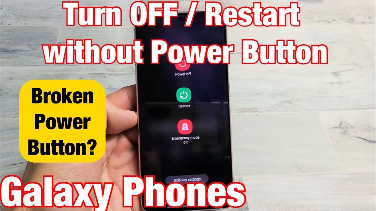 How To Turn Off Phone Without Power Button 