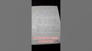 KUNCI DAN TEKS LAGU PELITA SANG GURU