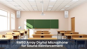 ROCWARE RM80 Digital Array Microphone(Semi-directional） Effect Demonstration