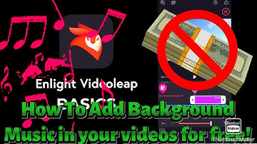 How To Add *BACKGROUND MUSIC* In Your VideoLeap Videos For *FREE!* (VideoLeap Tutorial Video!)