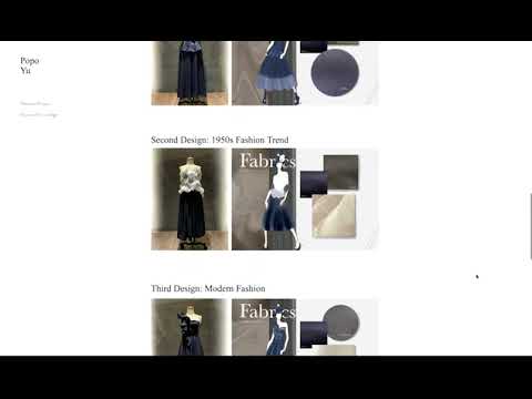淺談服裝設計作品集
