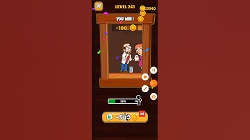 Home Pin - How To Loot? - Pull Pin Puzzle iOS Android Gameplay Level 241 Walkthrough