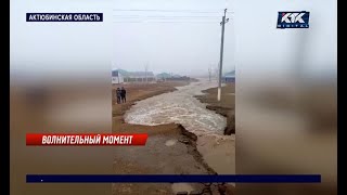 К борьбе с паводками в Актюбинской области подключили военных и полицейских