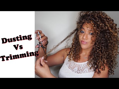 Dusting Hair vs Trimming Hair + Devacurl Meet & Greet