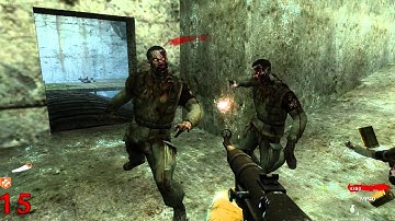 CoD WaW: Custom Zombie Map Christmas with the Joker Attempt #2 (Part 2) (PC) ᴴᴰ