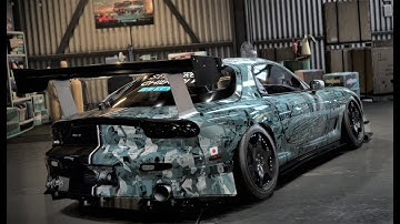 Mazda RX-7 Simple Wrap  Speedpaint/Speedbuild - Need for Speed Payback