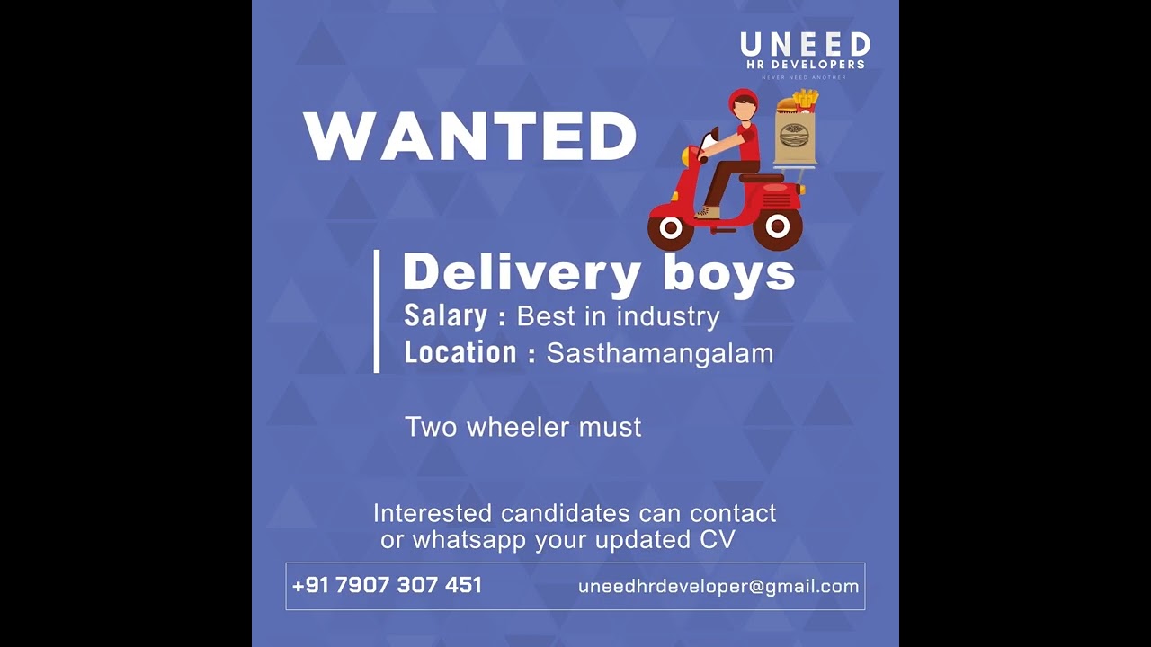 UNEED JOBS|HR|ANY JOB|CONTACT 7907307451