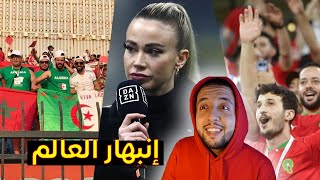 الجماهير المغربية و الجزائرية يحتلون قطر بنجاح و يبهرون دول العالم