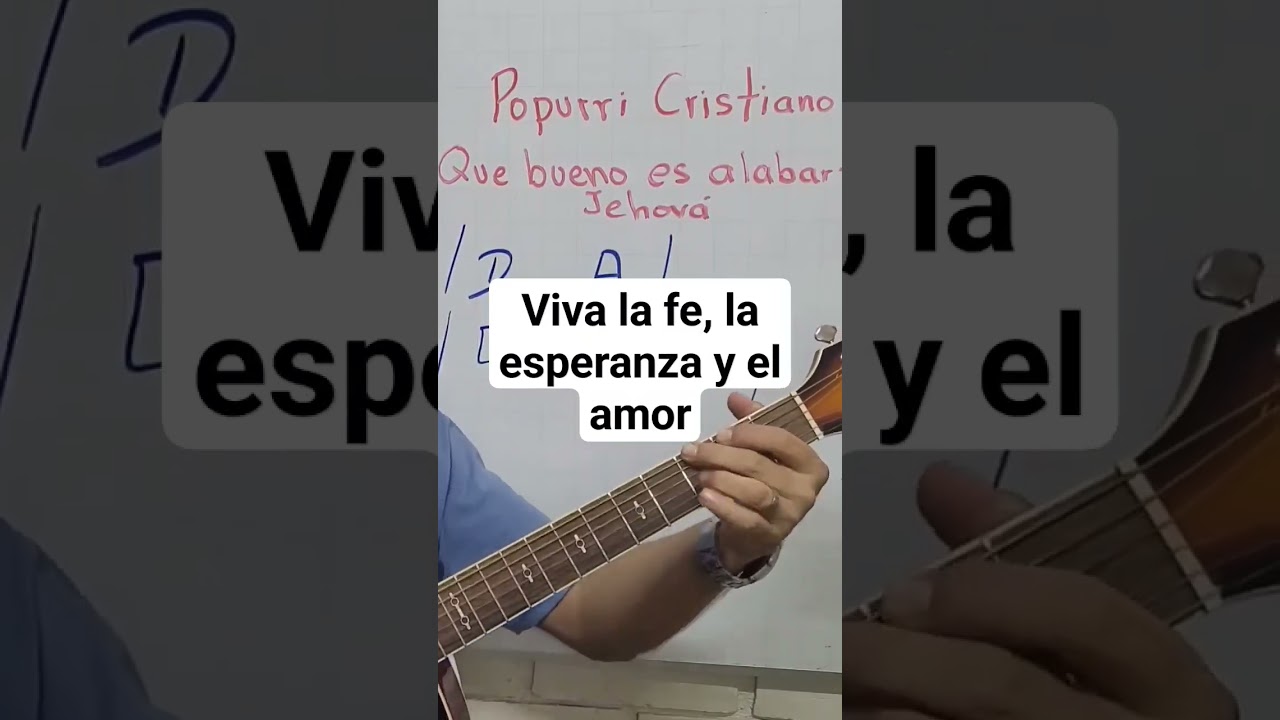 Viva la fe, la esperanza y el amor.... Chords - Chordify