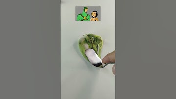 What color do mixed Characters make #colormixing #mixingthings #satisfying #insideout #viralvideo